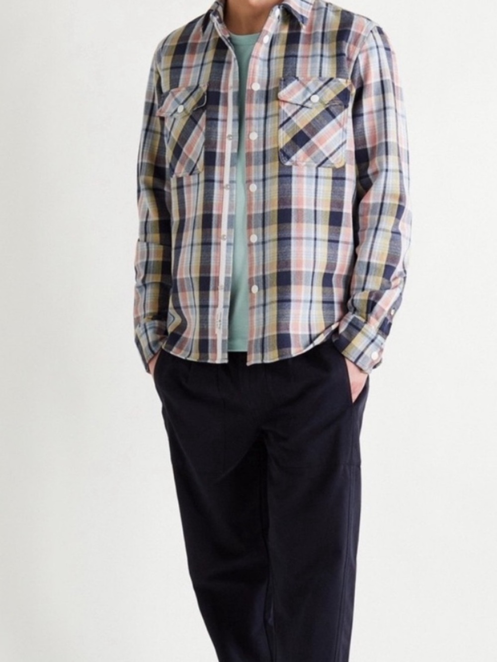 Rag & Bone Plaid Shirt Jacket
